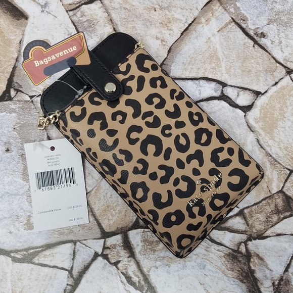 remi graphic leopard colorblock north south tab phone...